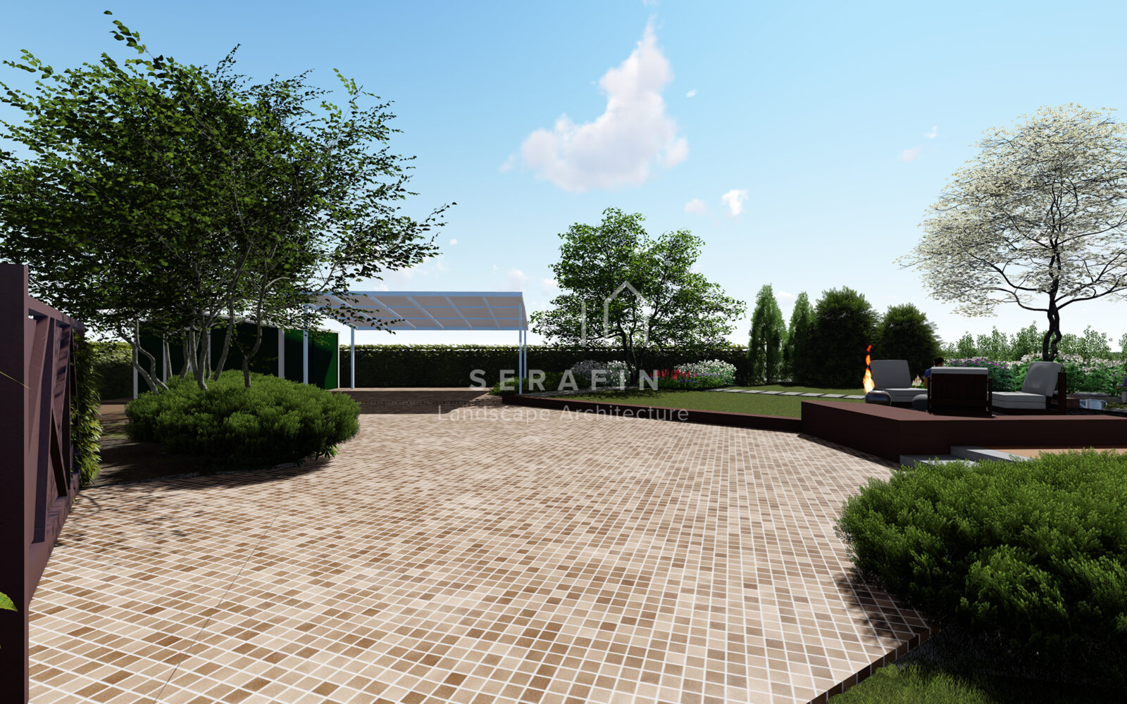 progetto di un giardino privato a padova -2