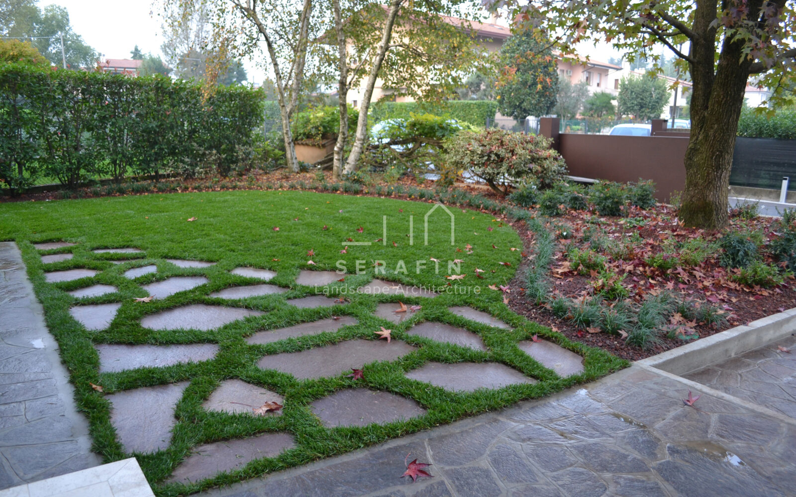 Treviso garden project with automatic systems - 1