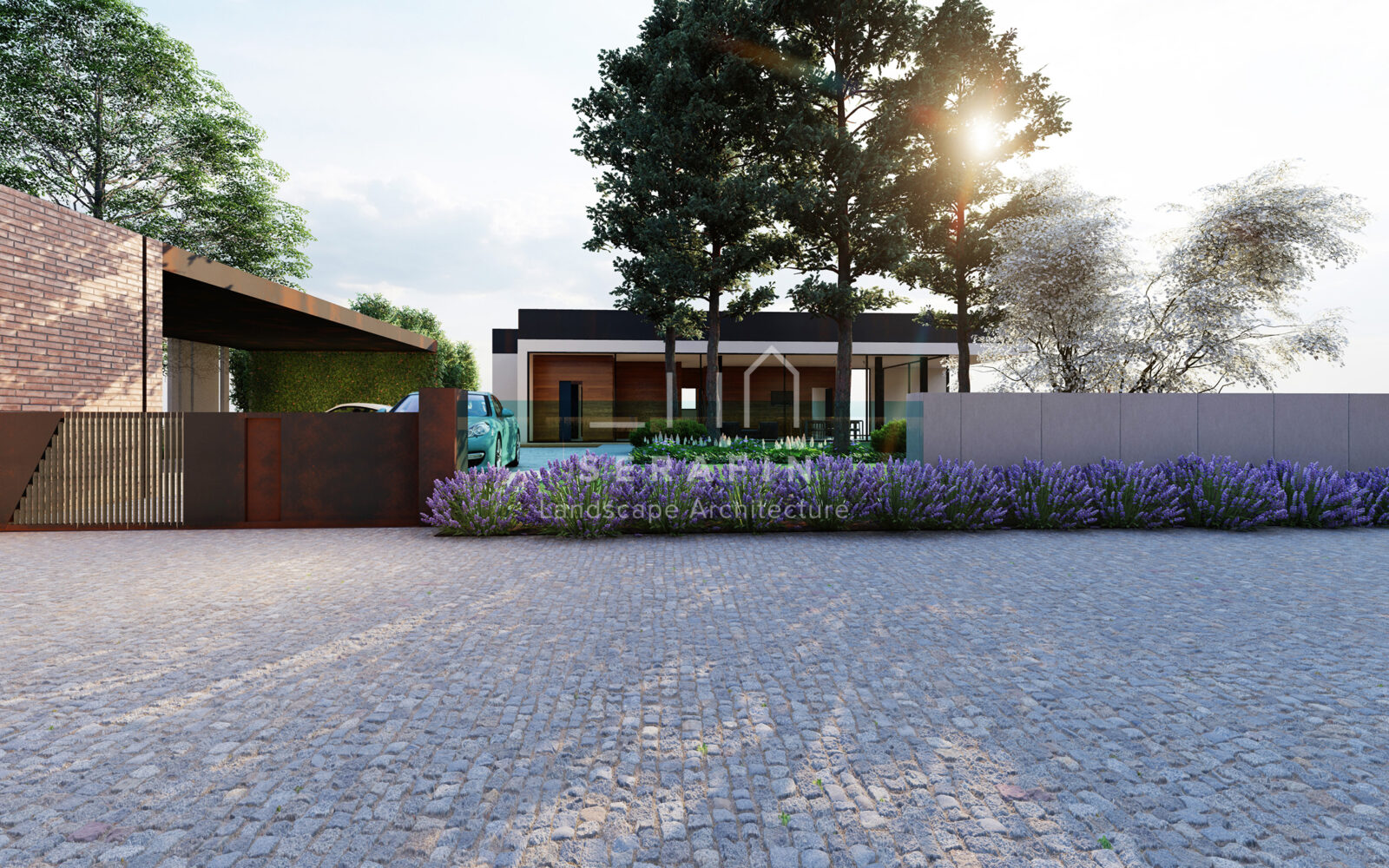 integral design of a peri-urban garden in the province of Treviso - 1