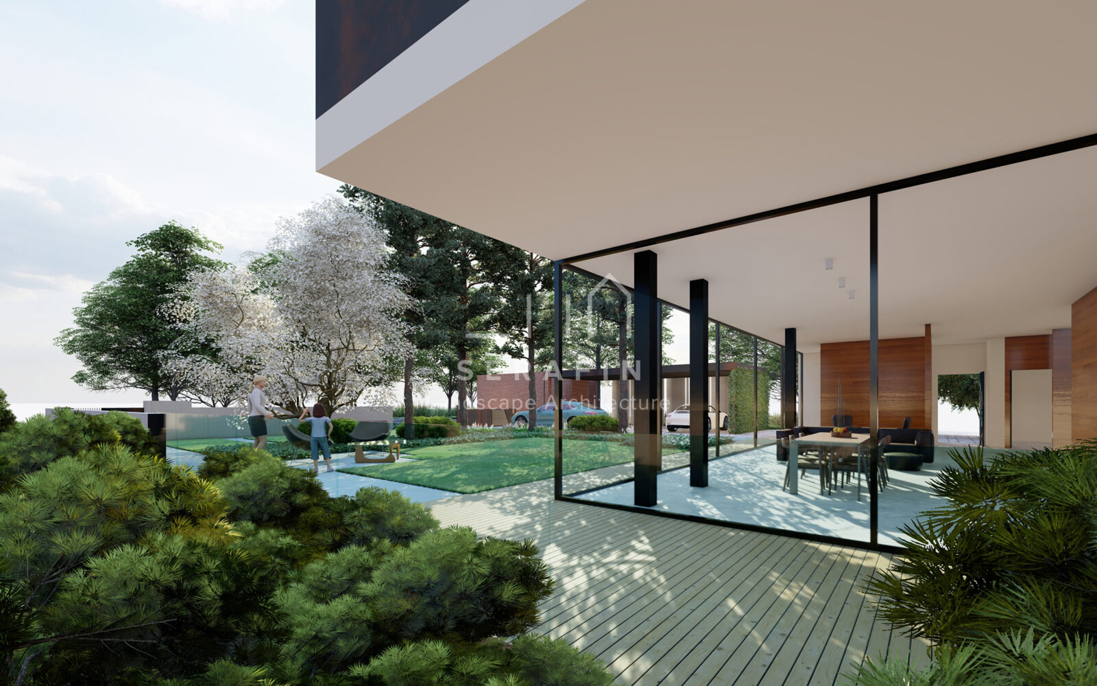 integral design of a peri-urban garden in the province of Treviso - 6