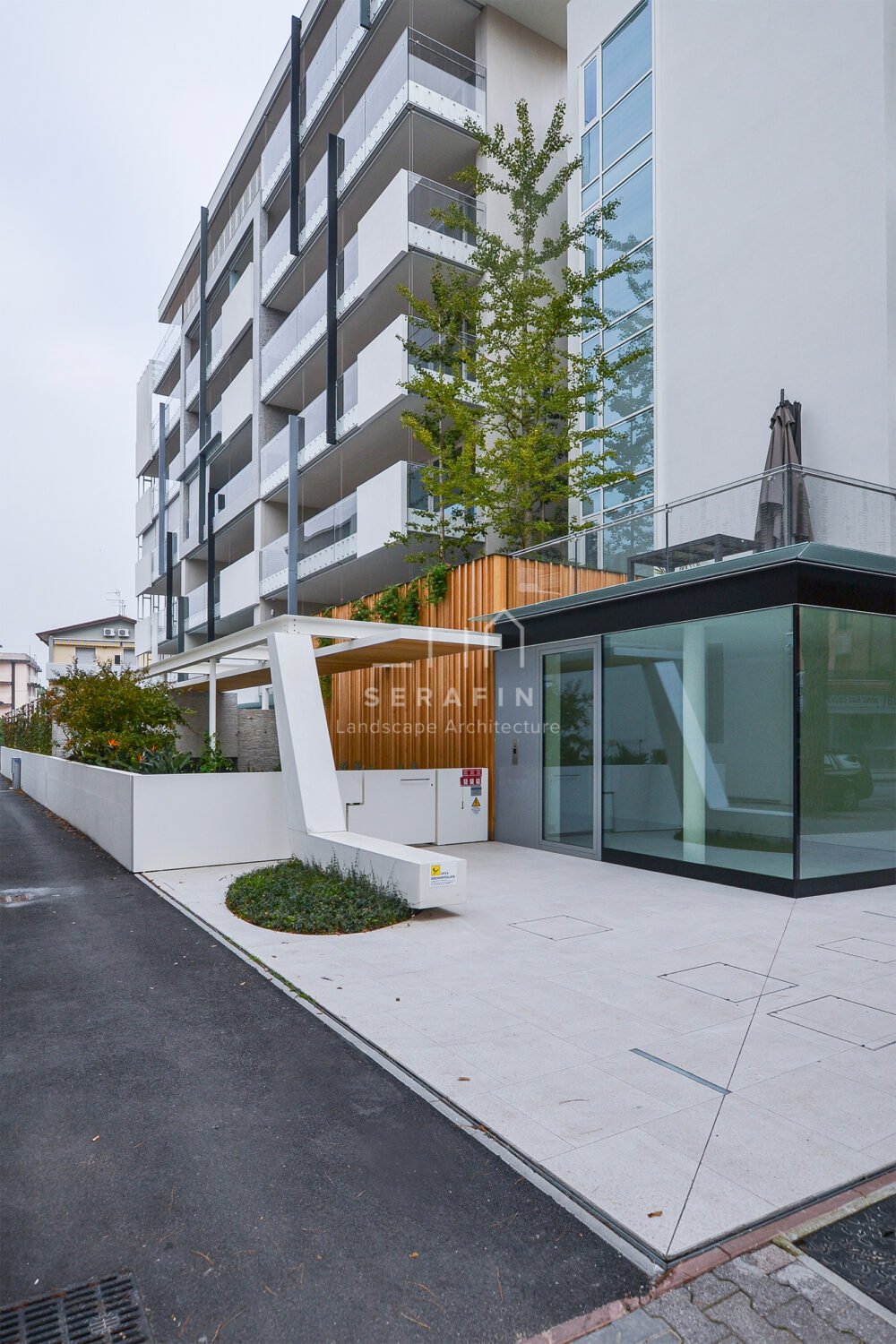garden for jesolo real estate complex - 9