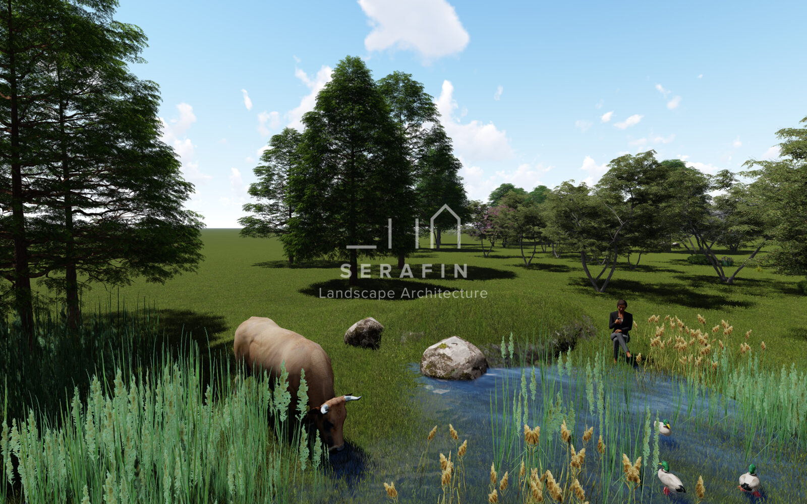 progetto parco per azienda agricola - 1