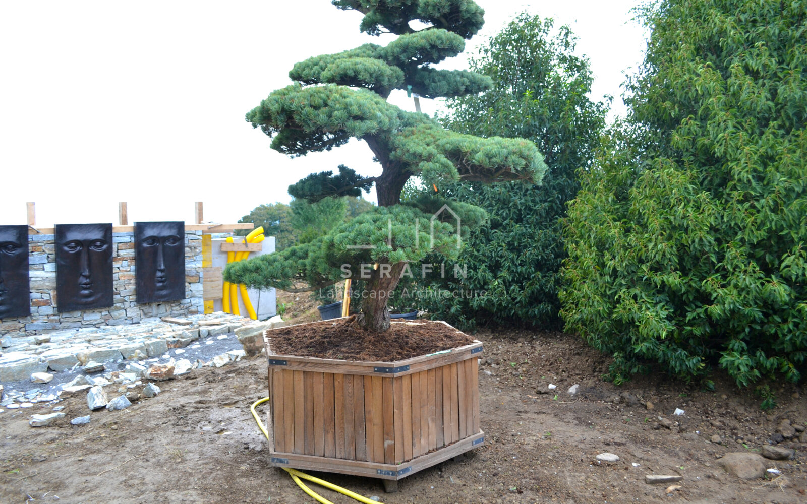 progetto di un giardino di lusso per una villa sul lago in svizzera - 9