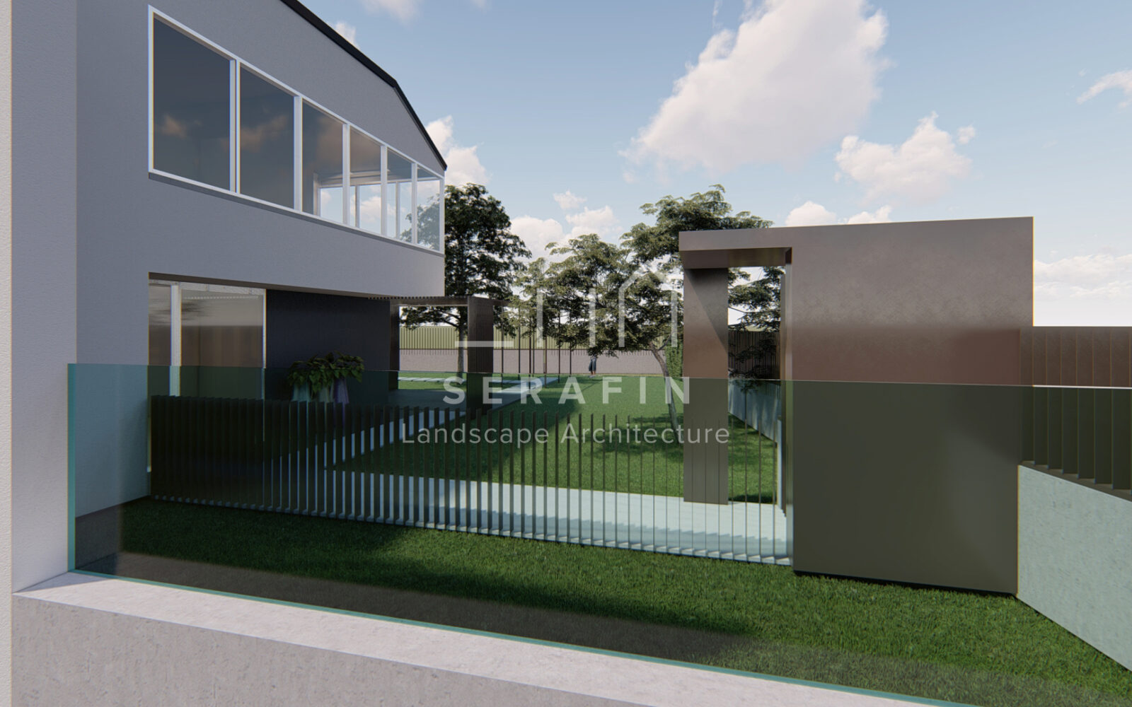 design of a private garden in Sacile - 1