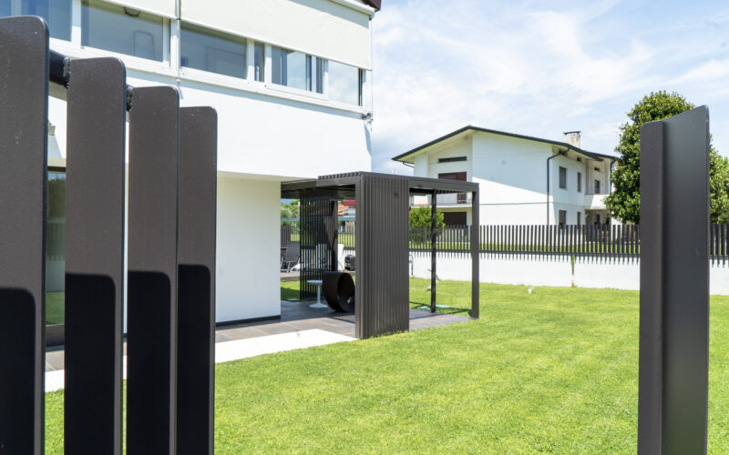 progettazione di un giardino privato a Sacile