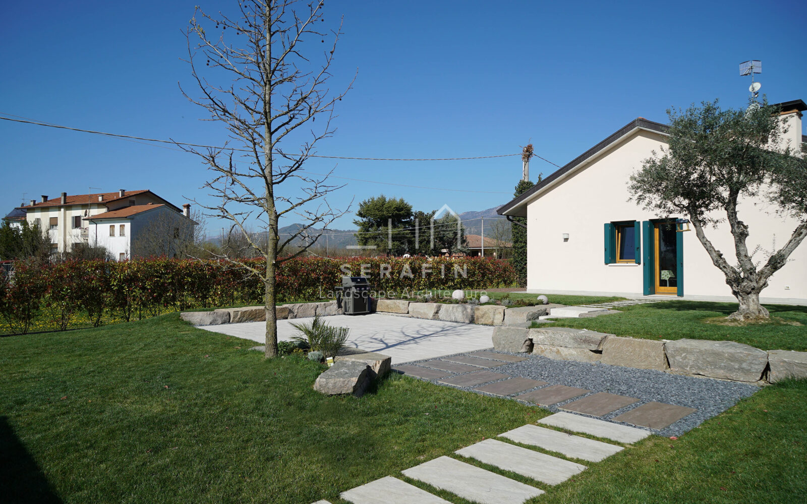 private modern garden project in Vittorio Veneto - 2