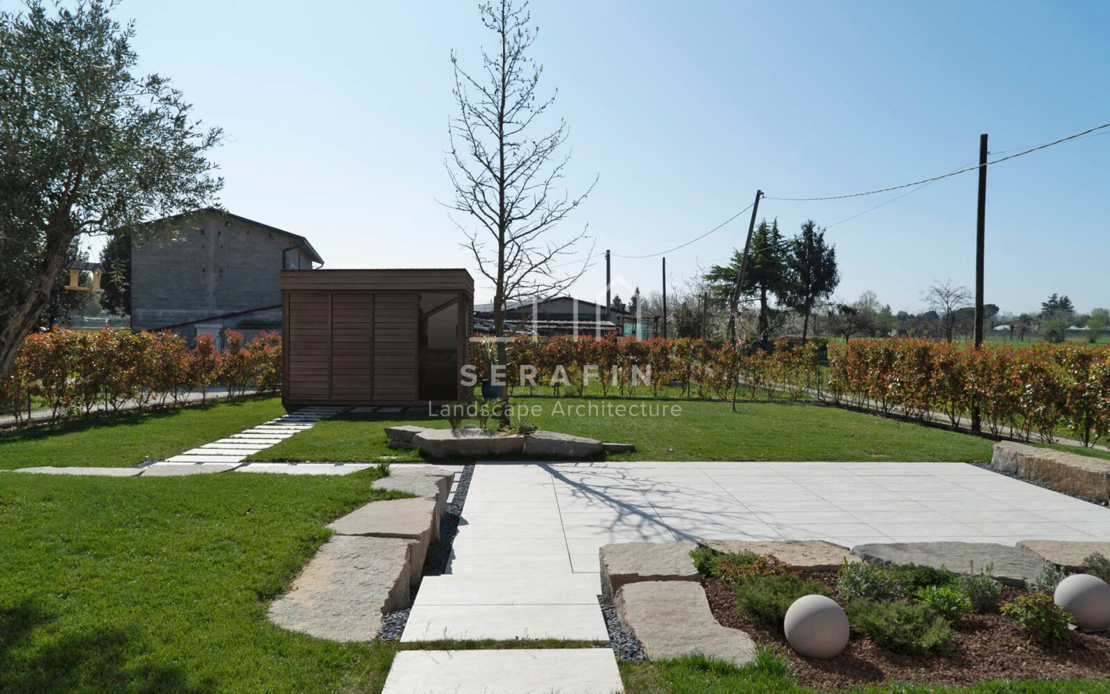 private modern garden project in Vittorio Veneto - 7