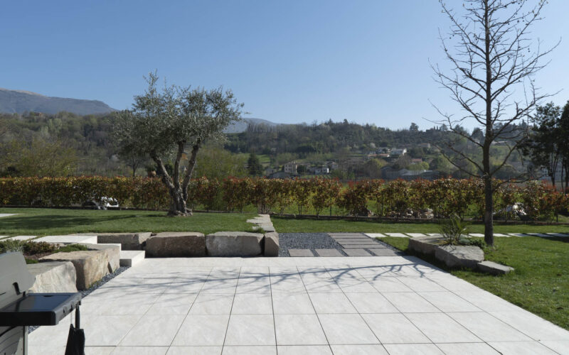 progetto giardino privato moderno a Vittorio Veneto