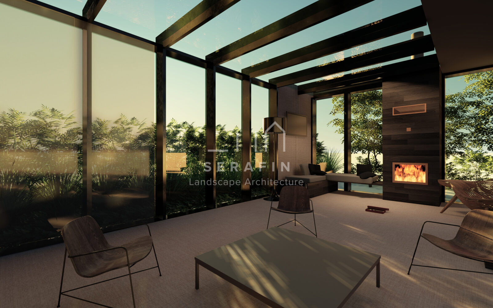 progetto giardino esclusivo con zona living a Treviso - 3