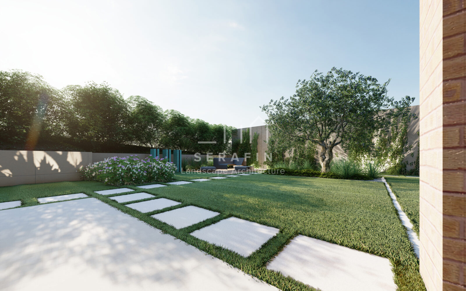 project of a private garden in Soligo - 3