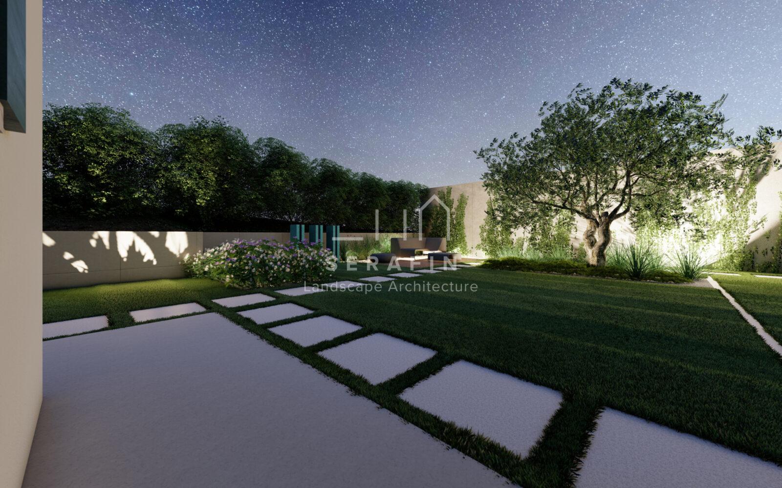 project of a private garden in Soligo - 4