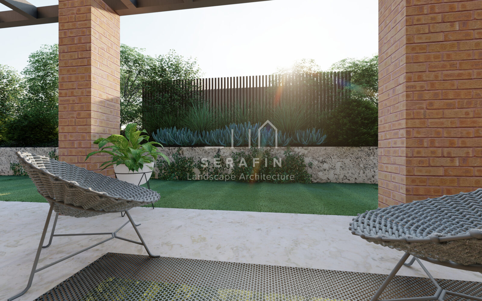 project of a private garden in Soligo - 5