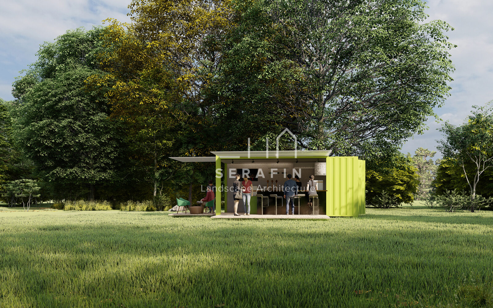 image project of a container bar - 1