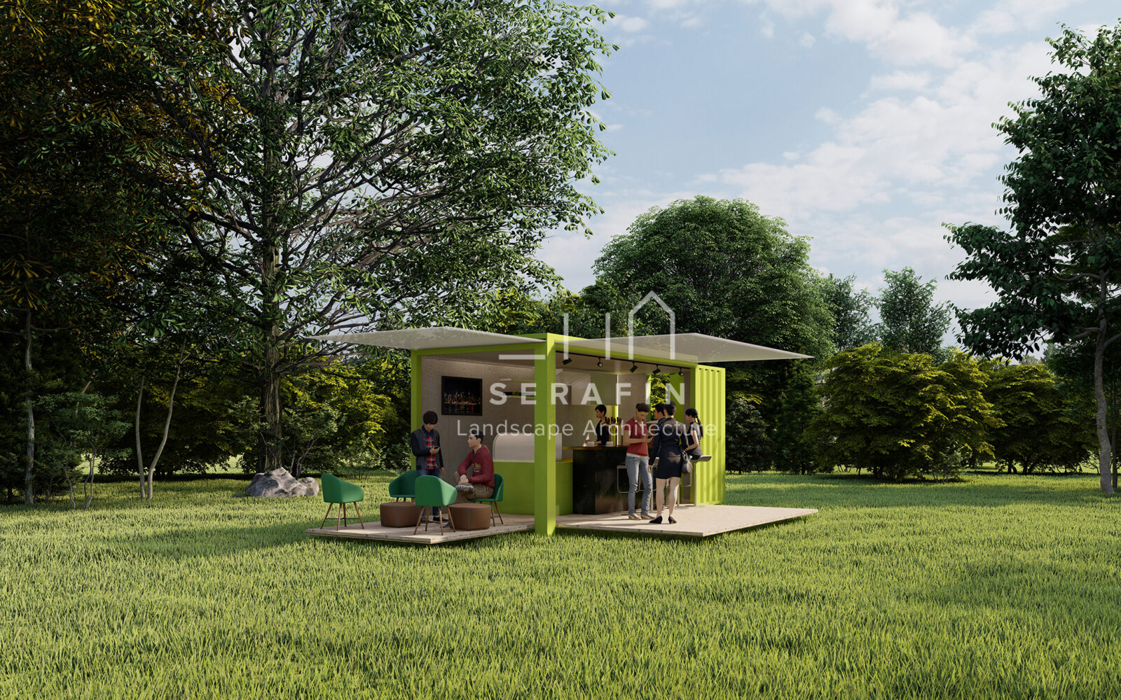 image project of a container bar - 2