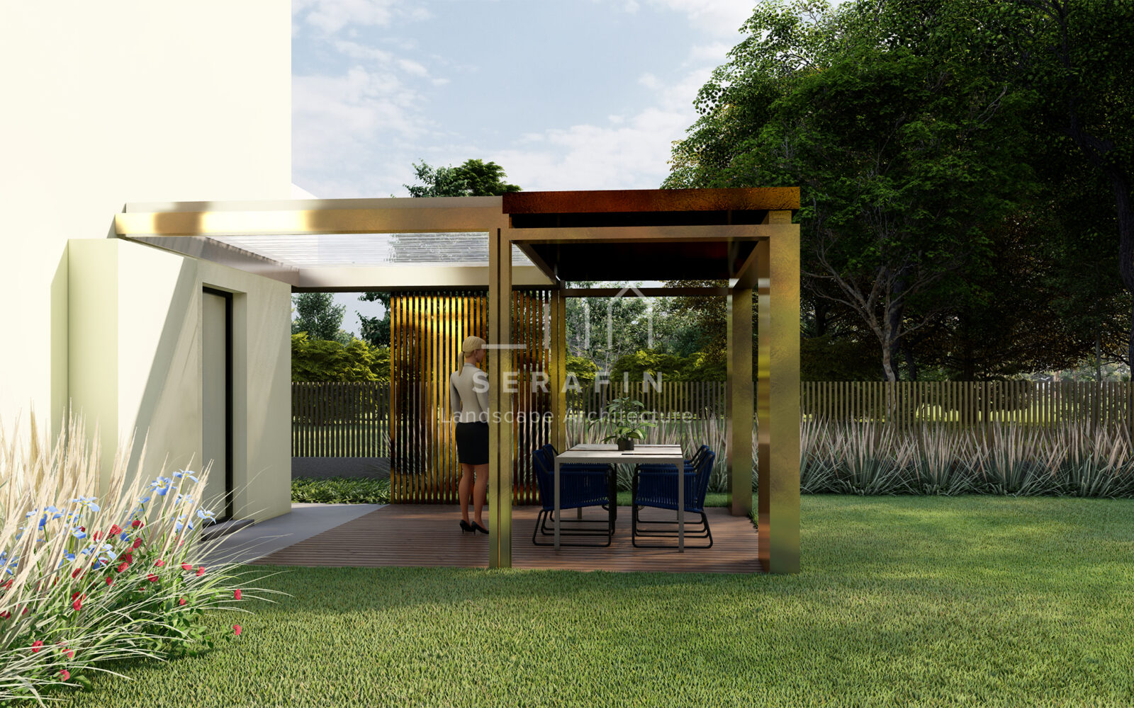 image project of a private garden in the province of Treviso - 4