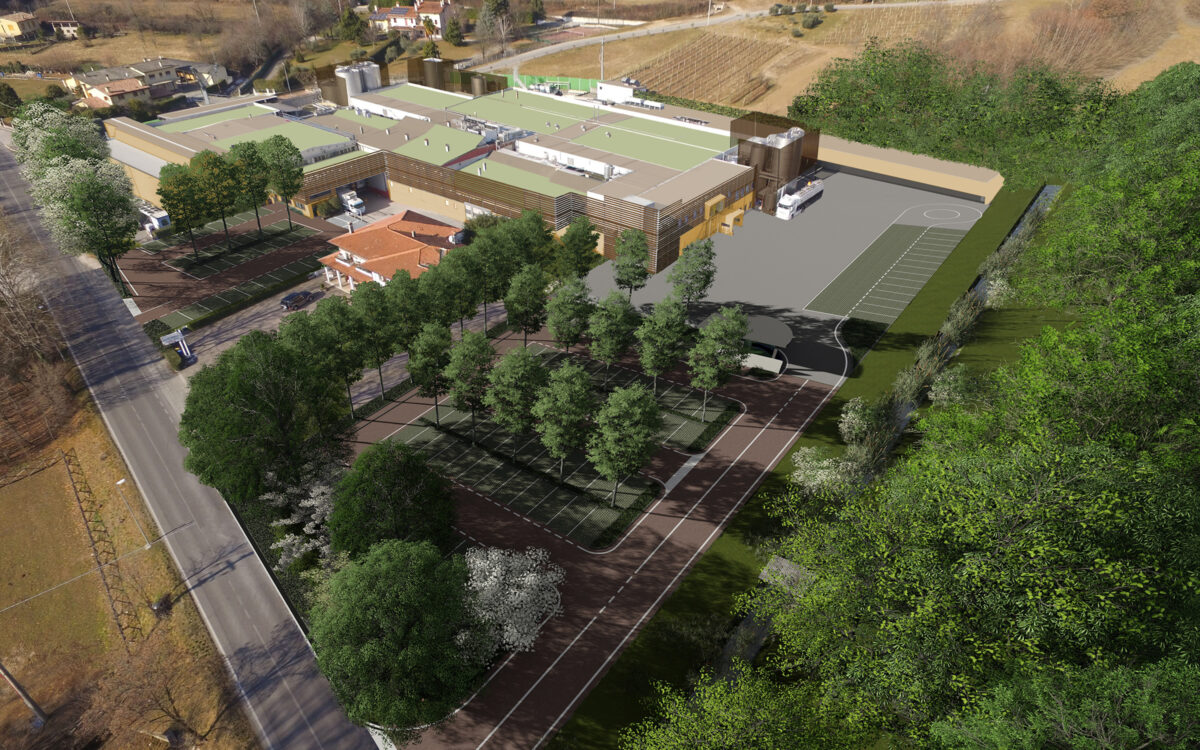 design of corporate gardens and reclamation of industrial areas in Veneto