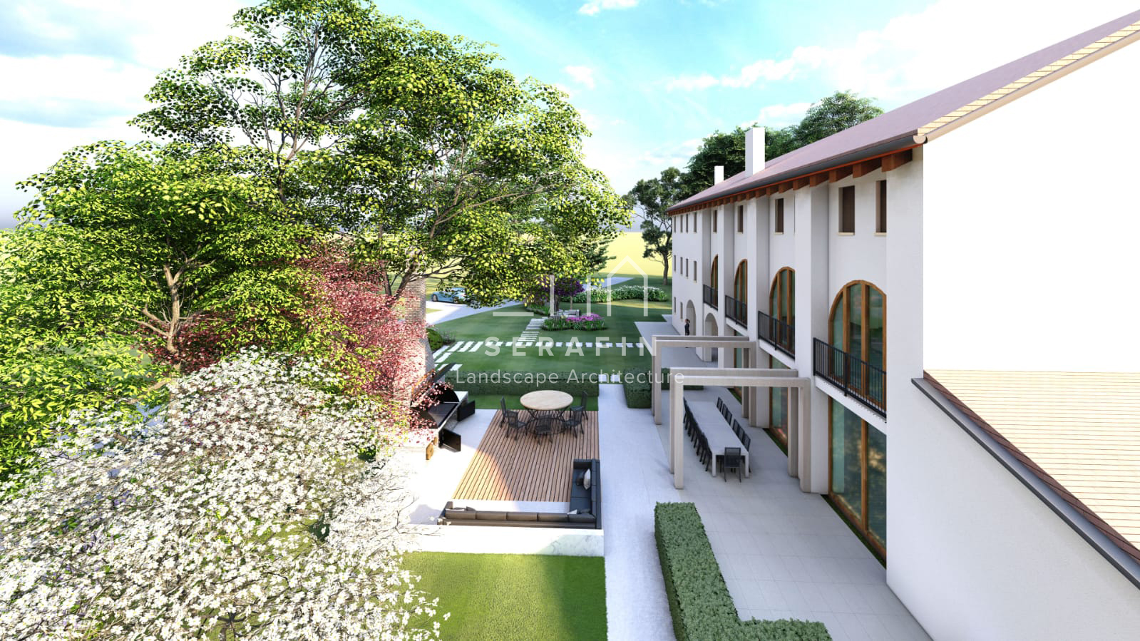 immagine progetto ristrutturazione giardino residenziale a Treviso - 2