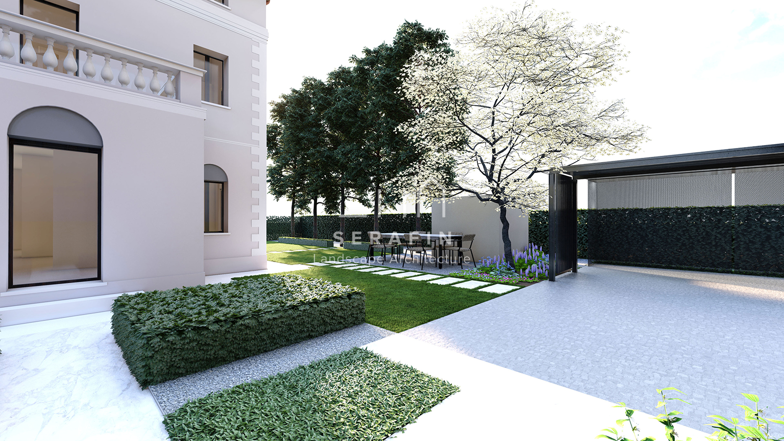 progettazione e realizzazione di un giardino di lusso a Mogliano Veneto - 10