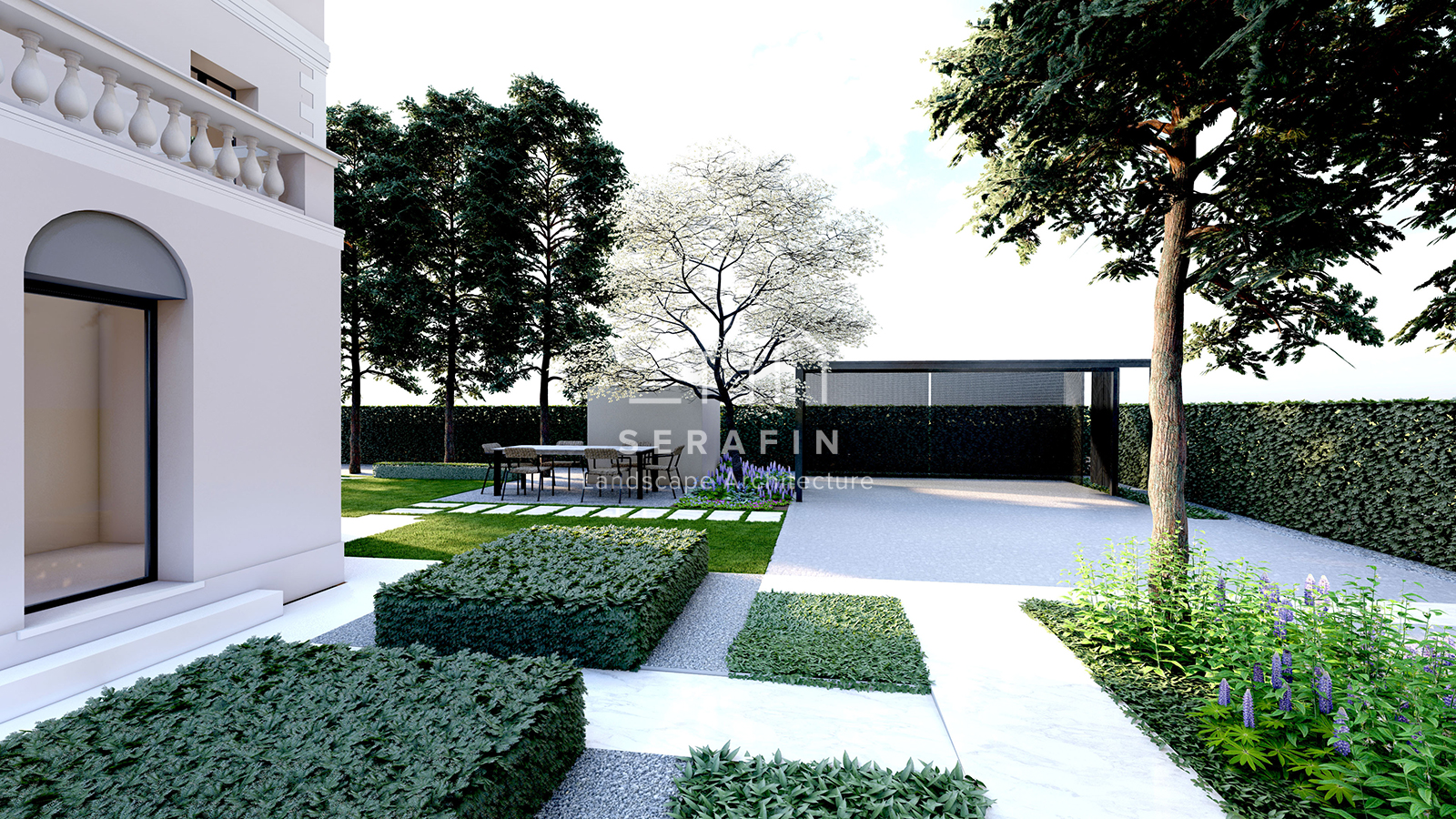 progettazione e realizzazione di un giardino di lusso a Mogliano Veneto - 11