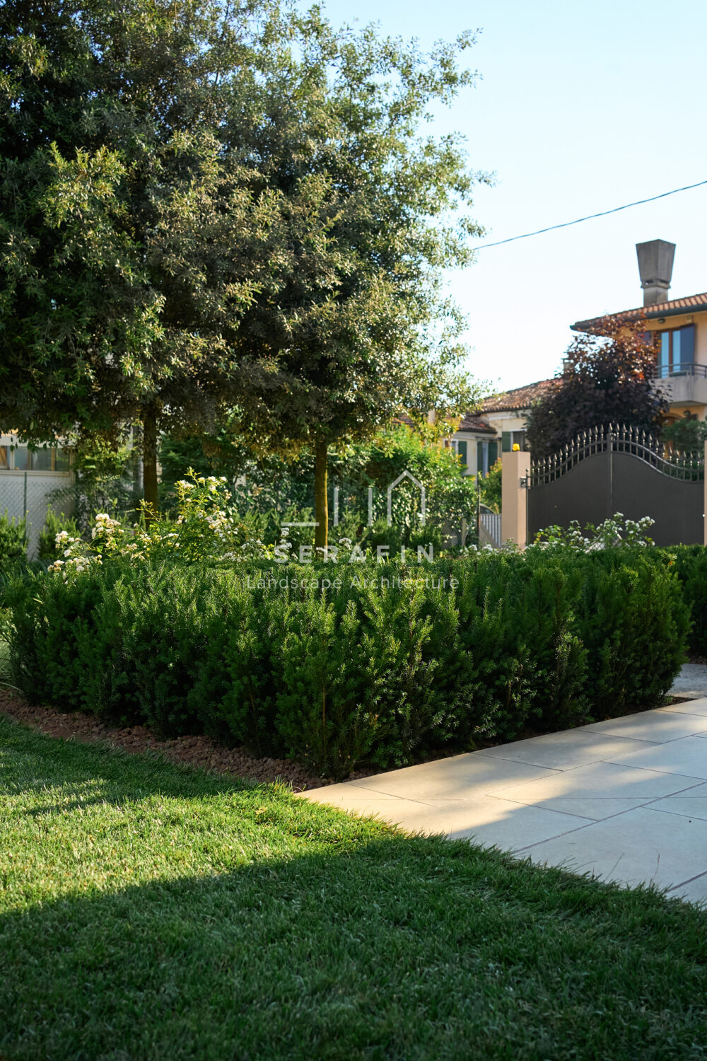 progettazione e realizzazione di un giardino di lusso a Mogliano Veneto
