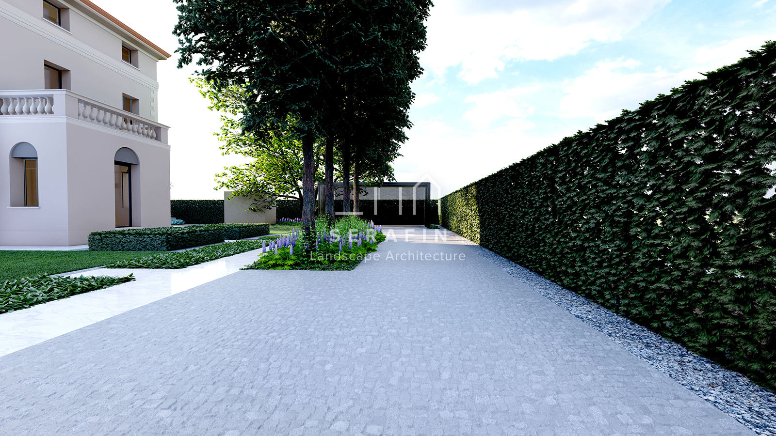 progettazione e realizzazione di un giardino di lusso a Mogliano Veneto - 3