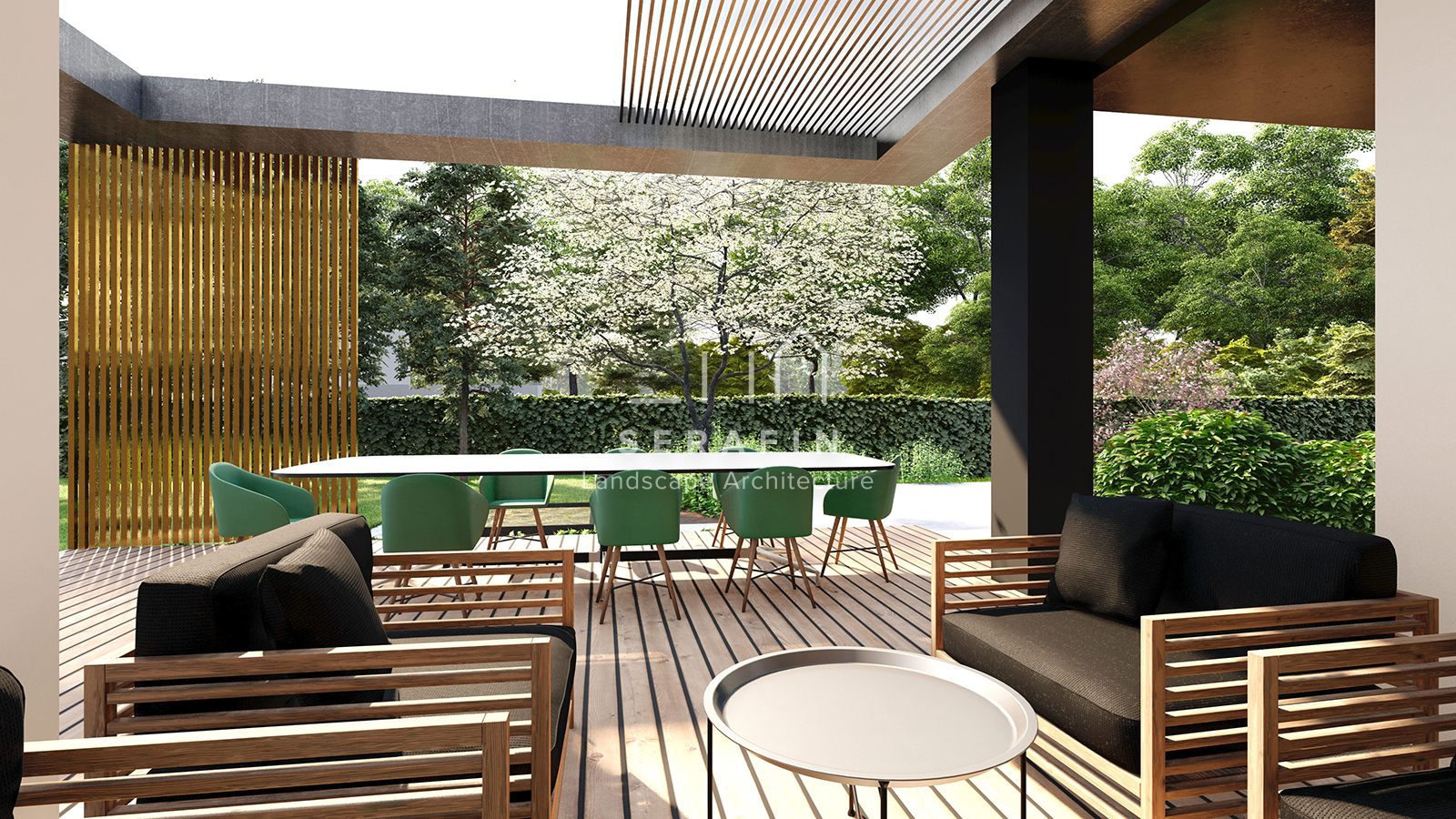 progettazione e realizzazione giardino di lusso a San Biagio di Callalta - 4