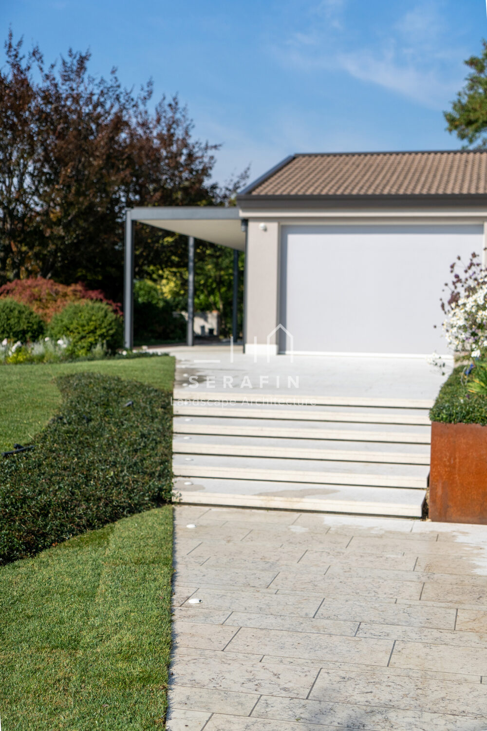 progetto giardino di lusso a Tregnago di Verona - 13