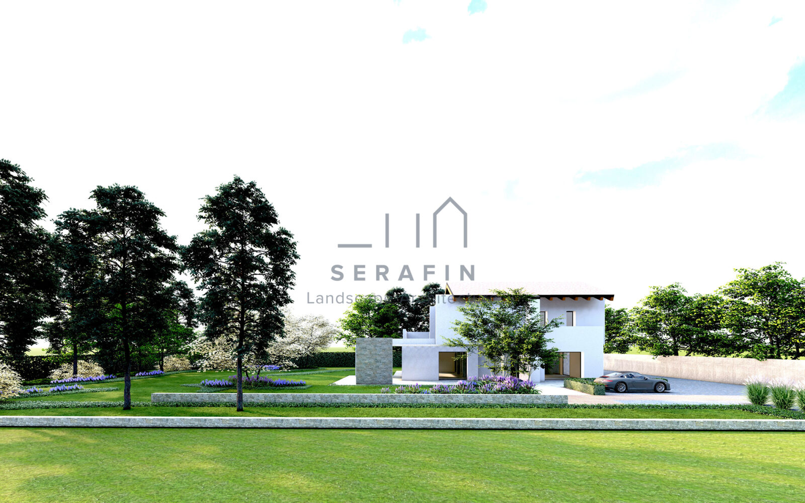 luxury garden project in Montebelluna - 1