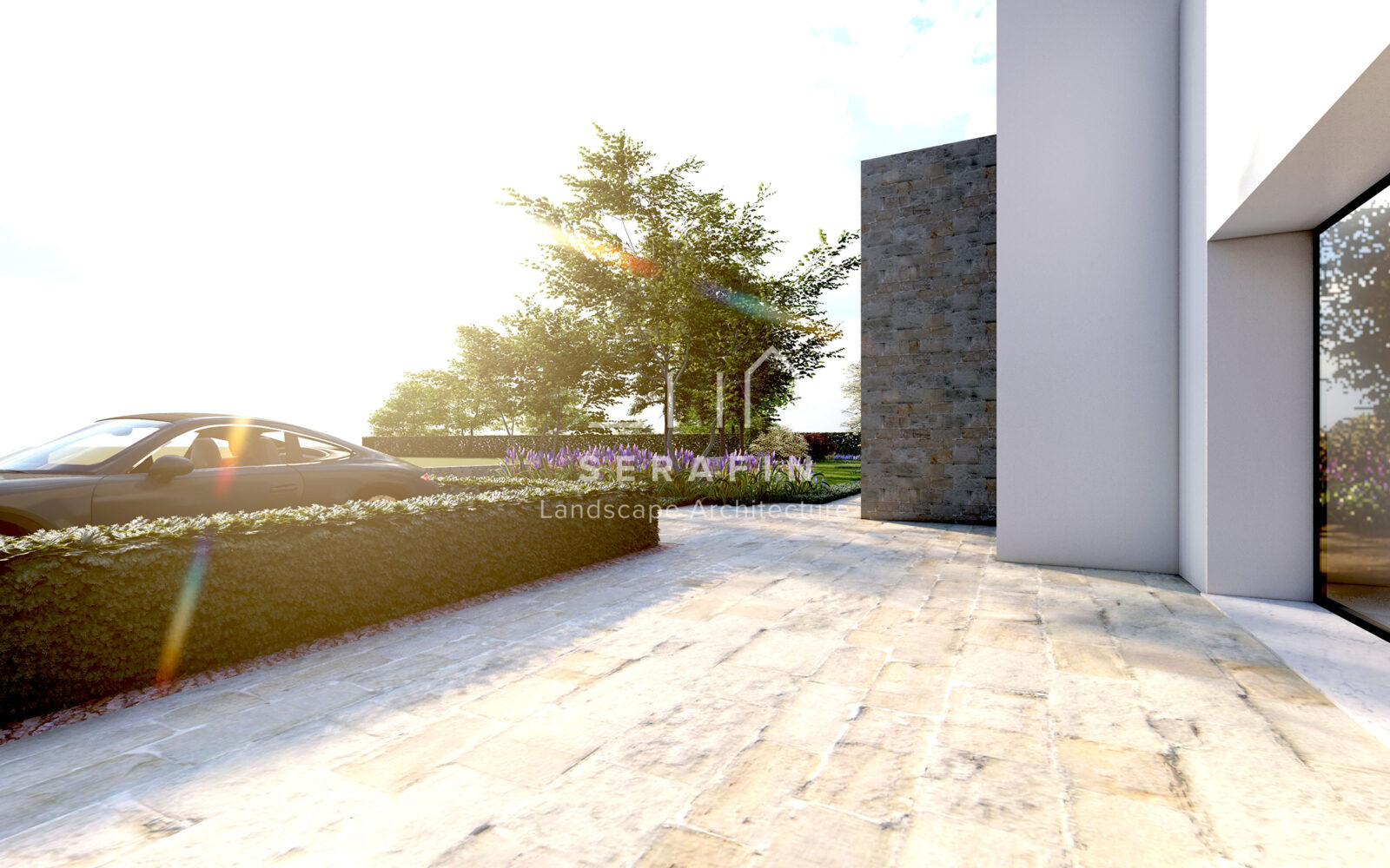luxury garden project in Montebelluna - 3