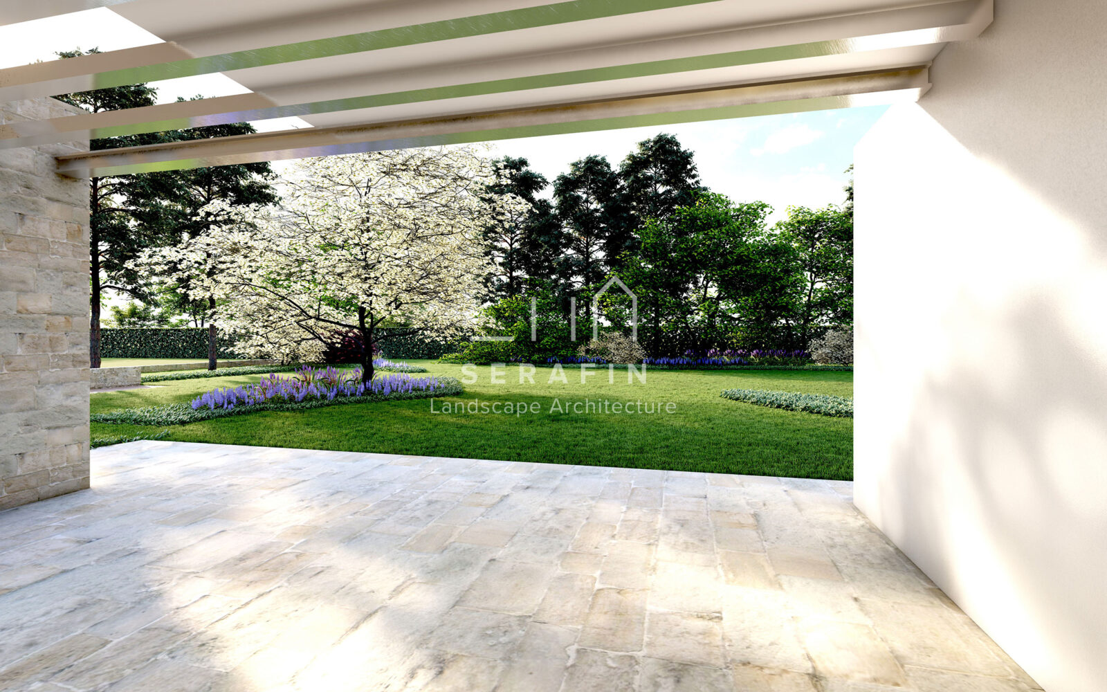 luxury garden project in Montebelluna - 5